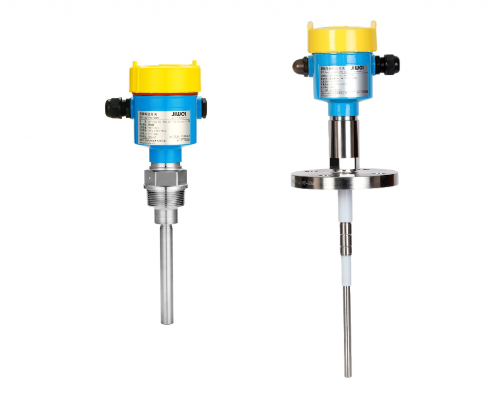 Vibrating Level Switches and RF Admittance Level Switches Applied to Environmental Protection Equipments