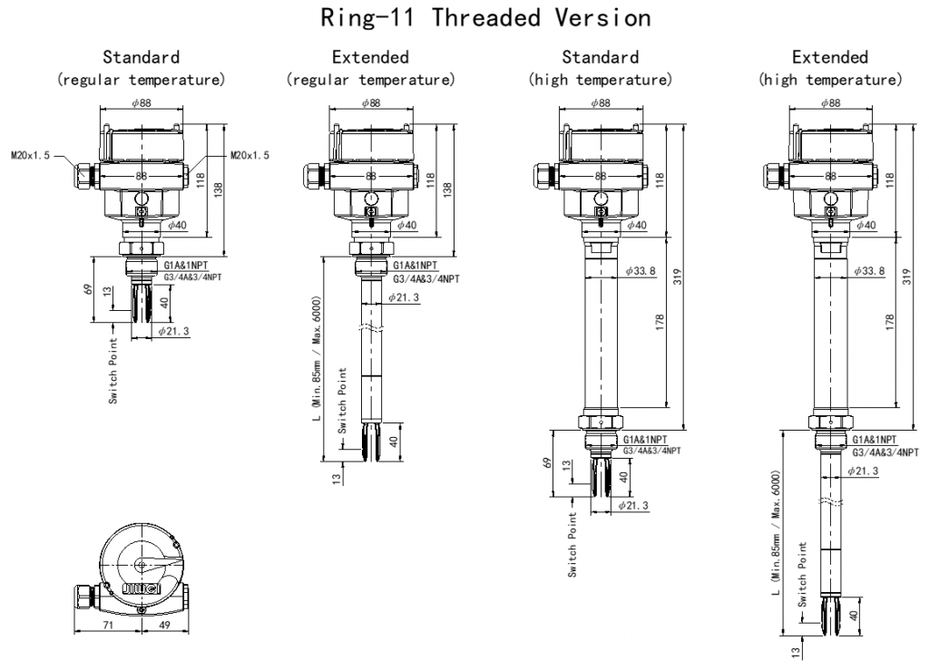 Ring-11 Liquid Level Switch