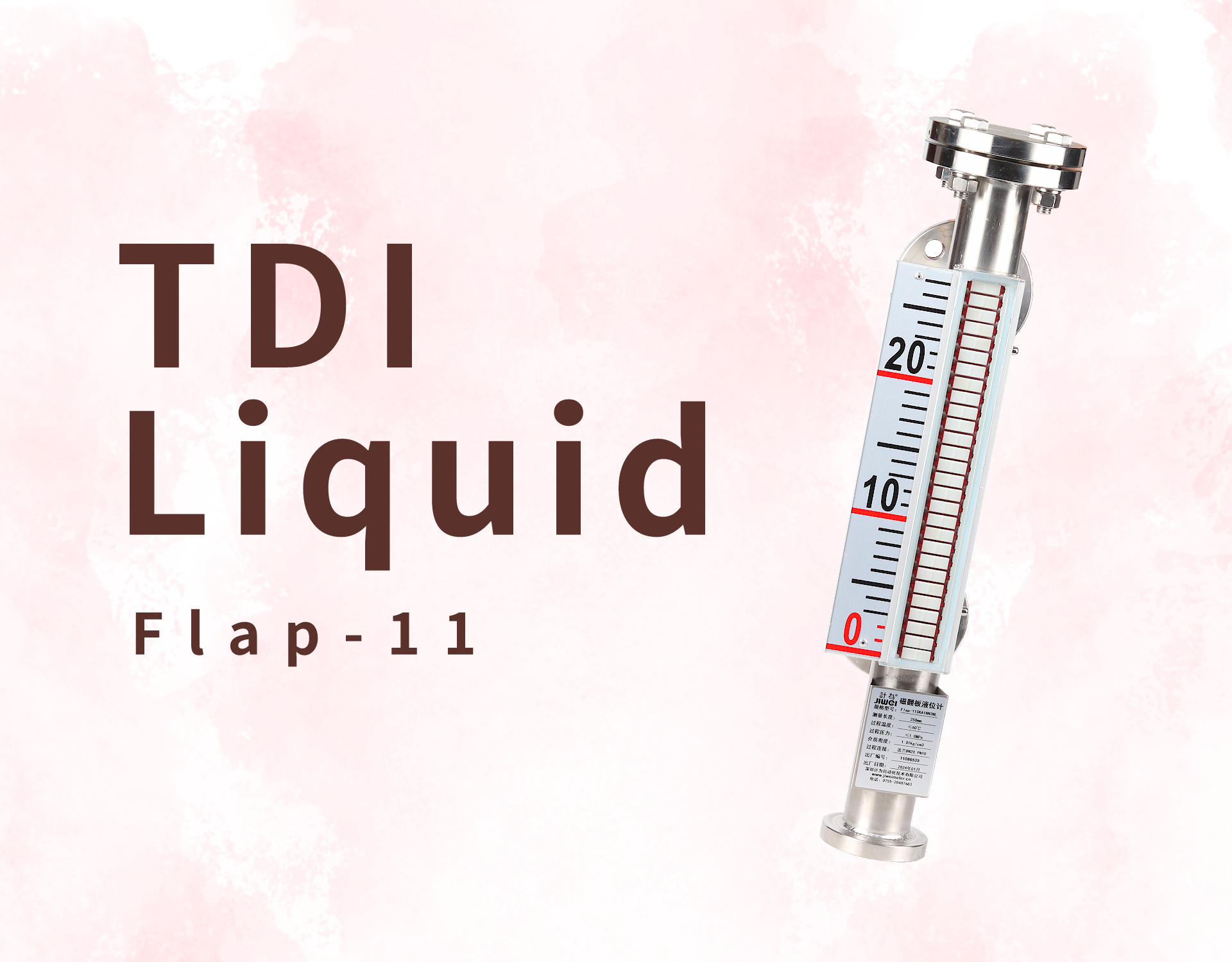 Application of Flap-11 Magnetic Level Indicator in TDI Liquid Level Measurement