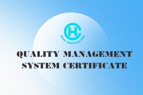 ISO 9001 Quality Management Systems Certificate